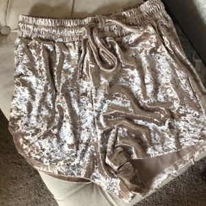 Velvet Shorts